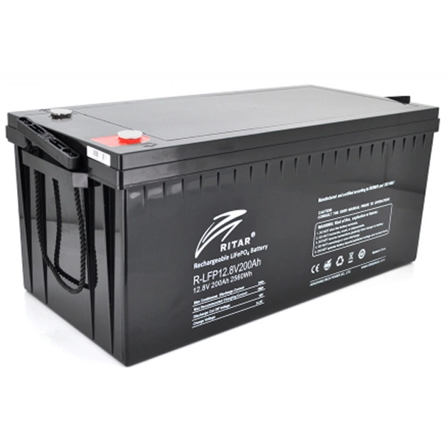 Батарея LiFePo4 Ritar R-LFP 12.8V 200Ah - зображення 1