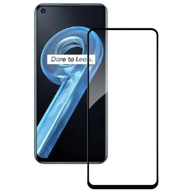 Скло захисне ACCLAB Full Glue Realme 9i Black (1283126531156) - зображення 1