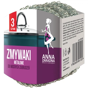 Скребок Anna Zaradna металевий 3 шт. (4820102052747) зображення 1