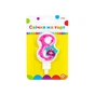 Свеча Maxi Princess "8" висотою 7,62 см (MX622050-8) - уменьшенное изображение 1