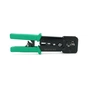 Інструмент Voltronic VegGieg V-E113, для обтиску RJ-45 (8P8C) та RJ-12/11 (6P6C), 4P4C, чорний/зелений, Q10 (V-E113) - зменшене зображення 2