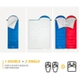 Спальний мішок KingCamp Oasis 250S Blue (KS3221_BLUE_L) - зменшене зображення 5