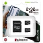 Карта пам'яті Kingston 2x32GB microSD class 10 U1 V10 A1 Canvas Select Plus (SDCS2/32GB-2P1A) - зменшене зображення 3