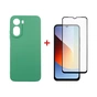 Чохол до мобільного телефона Dengos Soft Cover + Glass Xiaomi Redmi A7 Pro Mint (DG-KM-203) - зменшене зображення 1