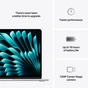 Ноутбук Apple MacBook Air 13 M4 A3240 Silver (MW0W3UA/A) - зменшене зображення 8