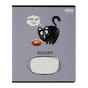 Зошит ZiBi CRAZY CAT 48 аркушів, клітинка бузковий (ZB.1703-26) - зменшене зображення 1