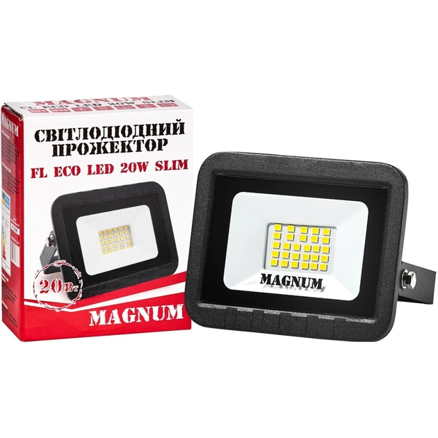 Прожектор MAGNUM FL ECO LED 20Вт slim 6500К IP65 (90011659) - picture 5