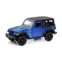 Машина Uni-Fortune JEEP WRANGLER RUBICON 2021 HARD TOP синя (554060) - зменшене зображення 1