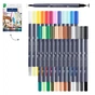 Набір маркерів Faber-Castell двосторонніх Goldfaber Gofa Sketch Markers, 24 кольора (32610) - зменшене зображення 3