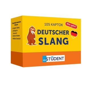 Навчальний набір English Student Картки для вивчення німецької мови Deutscher Slang (укр.) (591226007) зображення 1