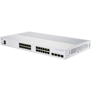 Комутатор мережевий Cisco CBS250-24P-4X-EU зображення 1
