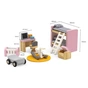 Игровой набор Viga Toys Деревянная мебель для кукол PolarB Детская комната (44036) - уменьшенное изображение 3