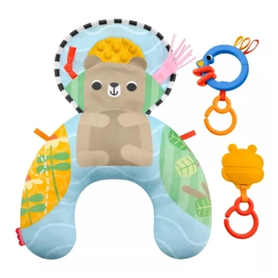 Дитячий килимок Fisher-Price Подушка для гри на животику "Лагідний ведмедик" (JHB44) зображення 1