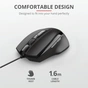 Мишка Trust Voca USB Black (23650) - зменшене зображення 9