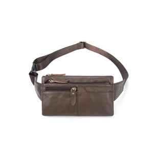 Сумка Vintage На пояс Коричнева (14736) зображення 1