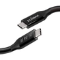 Кабель Edimax UC4 V2 USB Type-C - USB Type-C (M/M), Thunderbolt 3, 240 W, 20 V, 5 A Max, 1 м, Black (UC4-010TB) - уменьшенное изображение 3
