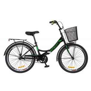 Велосипед Formula 24" SMART 2018 14G Vbr рама-15" St чорно-зелений (OPS-FR-24-105) зображення 1