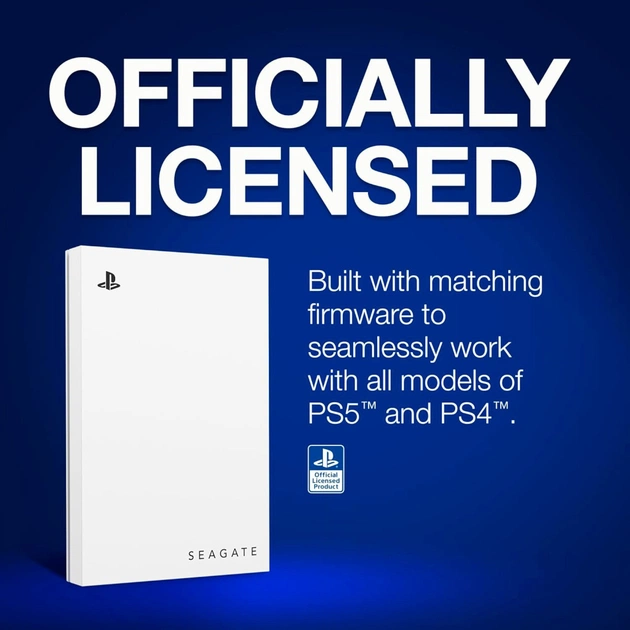 Зовнішній жорсткий диск 2.5" 2TB Game Drive for PlayStation 5 Seagate (STLV2000201) - зображення 8