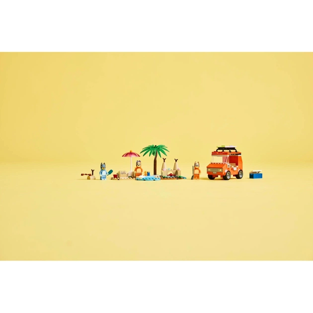 Конструктор LEGO Bluey Пляж і сімейна поїздка на автомобілі Блуї (11202) - picture 12