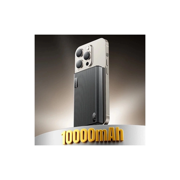 Батарея універсальна Essager 10000mAh Shining magnetic 20W PD QC/3.0 (EDY1W-SY0G-Z) - зображення 10