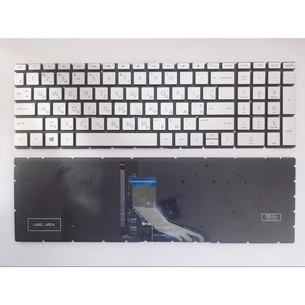 Клавіатура ноутбука HP Pavilion 15-DA; 250/255 G7 серебр (A46127) зображення 1