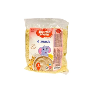 Дитяча каша Дитяча кашка 6 злаків 150 г (4820001520248) зображення 1