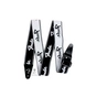 Ремень для гитары Fender Strap 2" Weighless Running Logo Black/White (229406) - уменьшенное изображение 1
