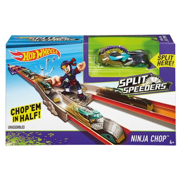 Автотрек Hot Wheels Блискавичні половинки Атака ніндзя (DJC31) - зображення 1