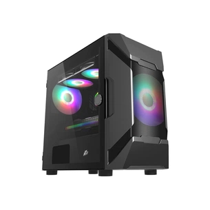 Корпус 1stPlayer D3-A-F2P-F2-BK зображення 1