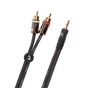 Інсертний кабель D'Addario Custom Series Dual RCA to 3.5 Stereo Mini Jack Cable (1.5m) (PW-MP-05) - preview 1