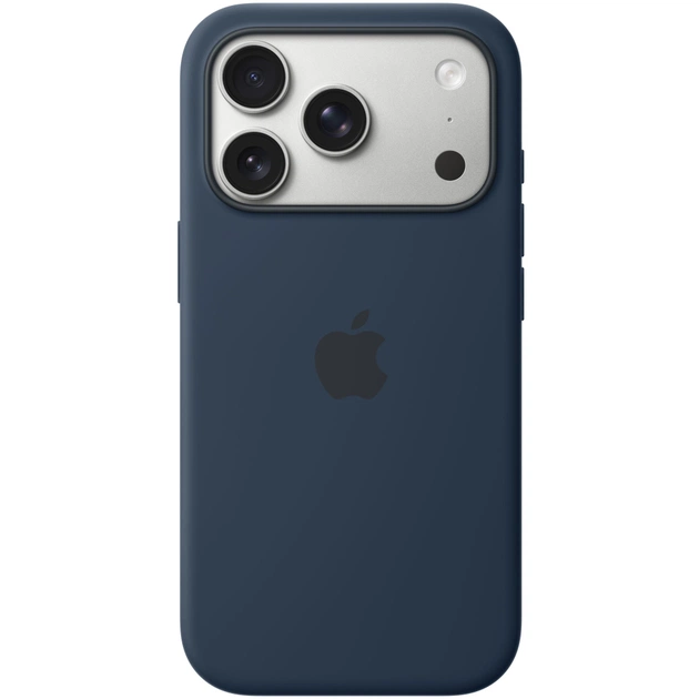 Чехол для мобильного телефона Apple iPhone 17 Pro Silicone with MagSafe Midnight Model A3559 (MGFH4ZM/A) - изображение 1
