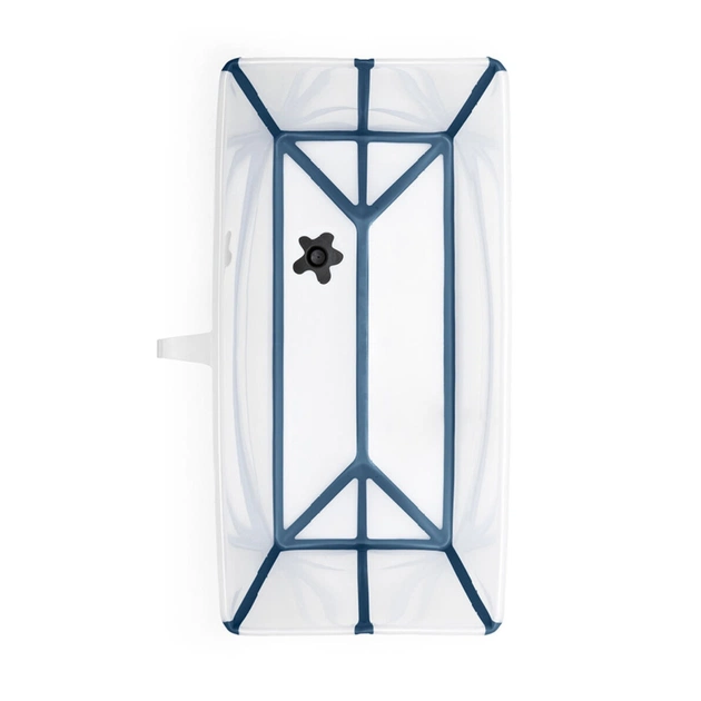Ванночка Stokke Flexi Bath XL Складна Прозора Синя (535902) - изображение 2