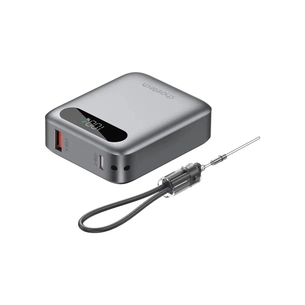 Батарея універсальна Choetech 10000mA, 22.5W, PD, QC, grey (B860-CCGY) зображення 1