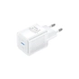 Зарядное устройство Vention 1xUSB-C PD20W GaN + cable USB-C to USB-C white (TZ-FEPW0-EU-01) - уменьшенное изображение 1