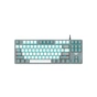 Клавіатура Aula F3287 Keycap KRGD Blue USB UA Grey/White (6948391240954) - зменшене зображення 1
