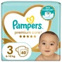 Підгузки Pampers Premium Care Midi Розмір 3 (6-10 кг) 40 шт (8001090379337) - зменшене зображення 1