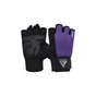 Рукавички для фітнесу RDX W1 Half Purple Plus M (WGA-W1HPR-M+) - зменшене зображення 1