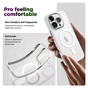 Чохол до мобільного телефона Armorstandart Unit MagSafe Apple iPhone 15 Matte Clear Silver (ARM69348) - зменшене зображення 2