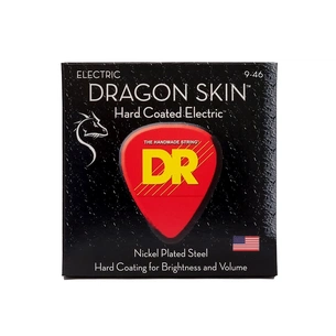 Струни для гітари DR Strings DRAGON SKIN Electric - Light Heavy (9-46) (DSE-9/46) зображення 1