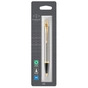 Ручка кулькова Parker IM 17 Brushed Metal GT BP блістер (22 236) - зменшене зображення 1