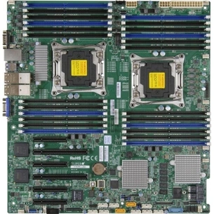 Серверна материнська плата Supermicro X10DRI зображення 1