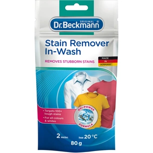 Засіб для видалення плям Dr. Beckmann Сіль 80 г (4008455412610/4008455566719) изображение 1