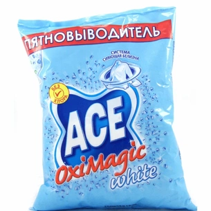 Засіб для видалення плям ACE Oxi Magic White 200 г (8001480022508) зображення 1