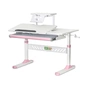 Парта ErgoKids з полицею Pink (TH-310 W/PN + BD-S30 PN) - зменшене зображення 1
