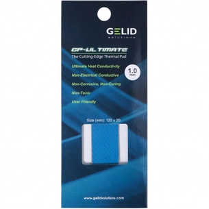 Термопрокладка Gelid Solutions 15W/mK 120x20x1.0 mm (TP-GP04-R-B) зображення 1