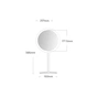 Дзеркало Xiaomi DOCO Daylight Mirror White (DM005) - зменшене зображення 4