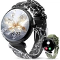 Смарт-годинник OUKITEL BT30 Black with black and green belt (6931940742269) - зменшене зображення 5