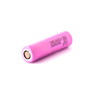 Акумулятор 18650 3350mAh, 8A, 4.2/3.6/2.5V, pink Samsung (INR18650-35E) зображення 1