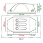 Намет Coleman Hayden 4 (2000030291) - зменшене зображення 4