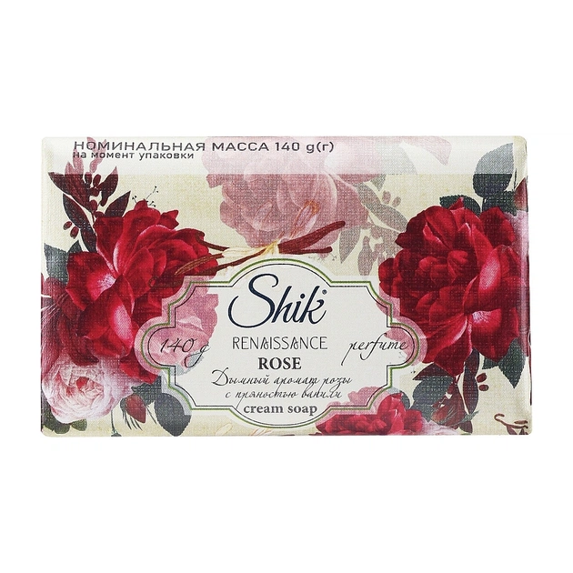 Тверде мило Shik Renaissance Троянда 140 г (4820023366138) - зображення 1